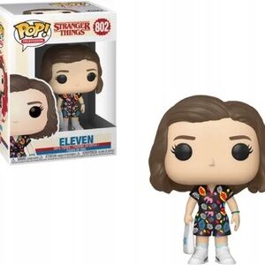 Funko Pop Stranger Things Eleven in Black Outfit - Season 3
